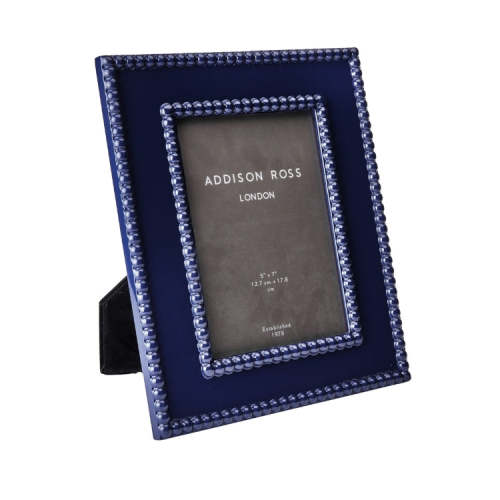 Navy Bobbin Lacquer Photo Frame – Addison Ross Ltd USA