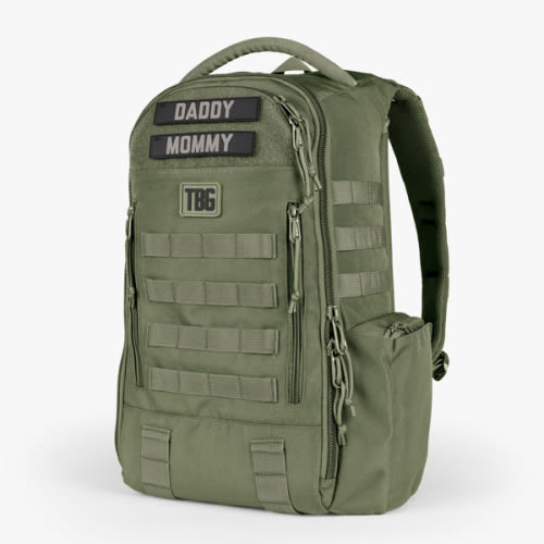 Daypack Diaper Bag by TBG – Tactical Baby Gear- Color Ranger Green