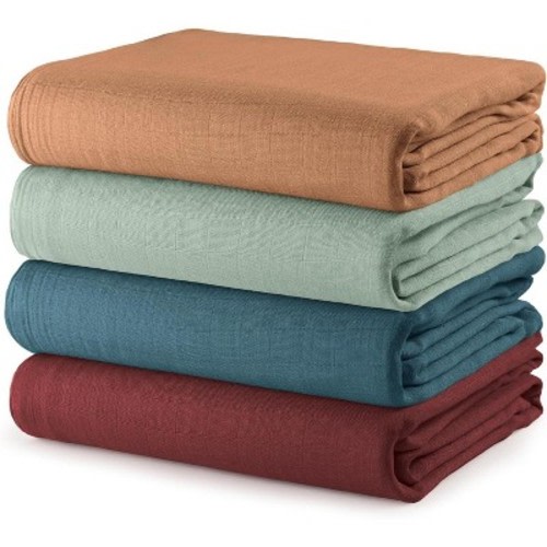 Muslin Swaddle Blankets Neutral Receiving Blanket for Boys and Girls by Comfy Cubs Cubs