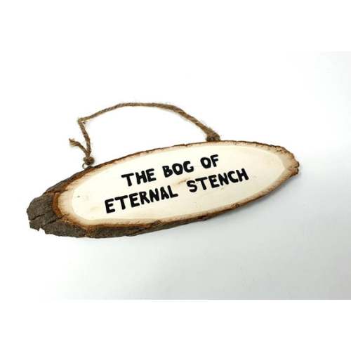 Bog of Eternal Stench Wooden Sign - Etsy