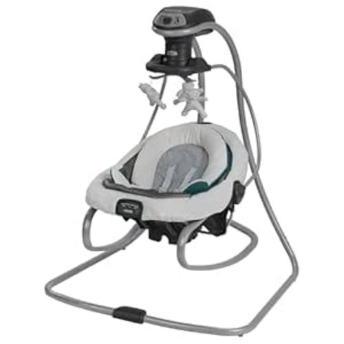 Graco DuetSoothe Swing and Rocker with Removable Swing Seat and 6 Swinging Speeds for Toddler Swing Seat and Swing Chair