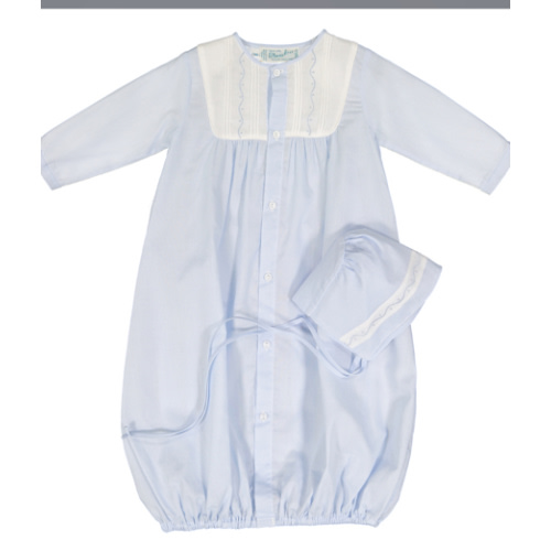 Boys Pleated Yoke Take Me Home Gown | Feltman Brothers