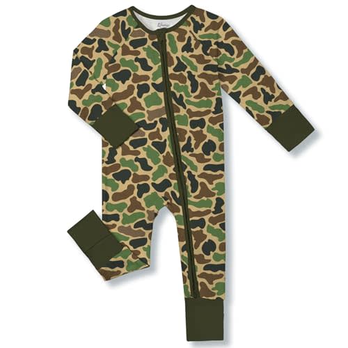 Weiwei Pajamas for Baby Boys & Girls Footies, Viscose from Bamboo Baby Romper, Baby Sleepers, 2-Way Zippy PJs, YKK