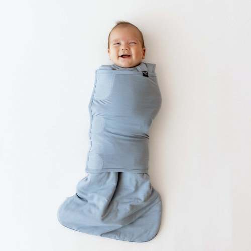 Sleep Bag Swaddler in Slate | Bamboo Sleep Bag | Kyte Baby