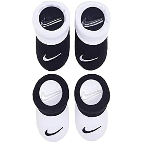 Nike baby-girls Bootie (2 Pack) Socks