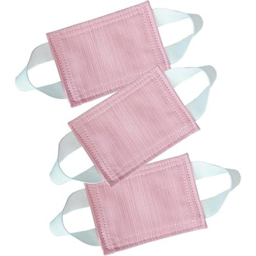 Baby Proof Door Silencer & Cloth Latch Cover, Quiet Close Anti-Slam Pads to Prevent Slamming and Accidental Locking, for Nursery and Toddler Safety (3, Pink, 4.1 * 3.1 inches)