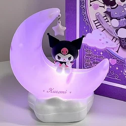 Kawaii Night Light Cute Anime Character LED Light Lamp Lovely Room Decor Stuff Rechargeable Desk Lamp for Girls Kids Artwork Decor (Kumi with Box)..
