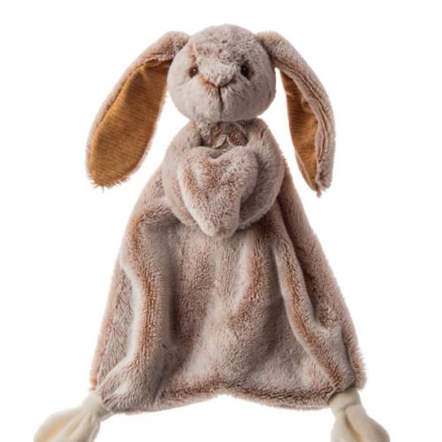 Silky Tan Bunny Lovey - 13" - Mary Meyer Stuffed Toys