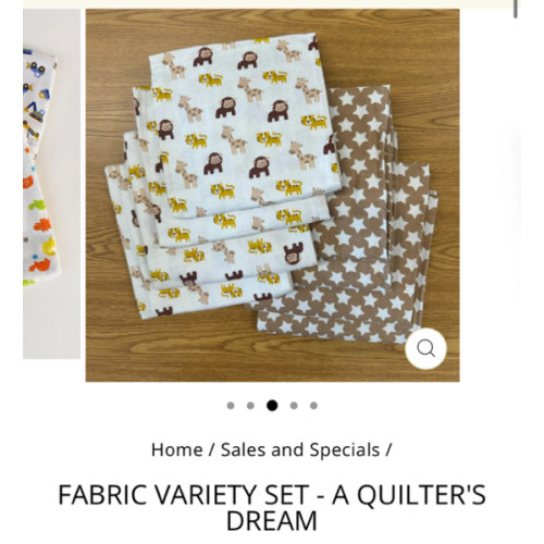 Fabric Variety Set - A Quilter's Dream