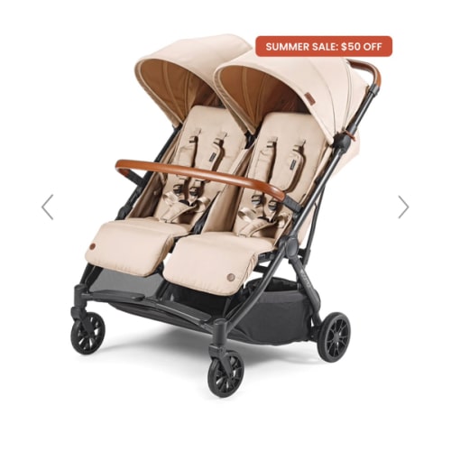 Bēbee Twin: Best Folding Double Stroller | Bombi Gear