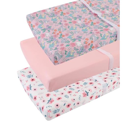 Changing Pad Cover Set 3 Pack Jersey Knit Ultra Soft