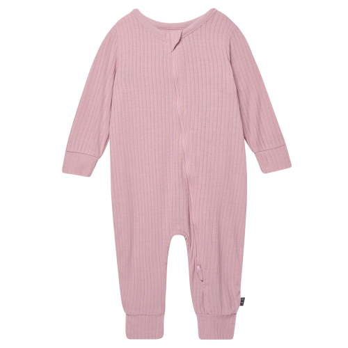 Modern Moments by Gerber Baby Neutral Super Soft Viscose Two-Way Zip Coverall, Sizes Newborn - 24 Months