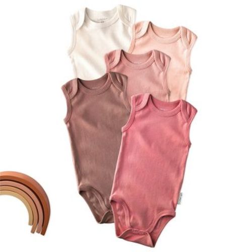 Butterblu SAM 5-Pack Sleeveless Bodysuits Sunset 0-3M