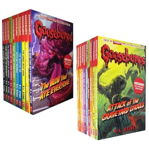 The Classic Goosebumps Series 20 Books Collection Set By R. L. Stine