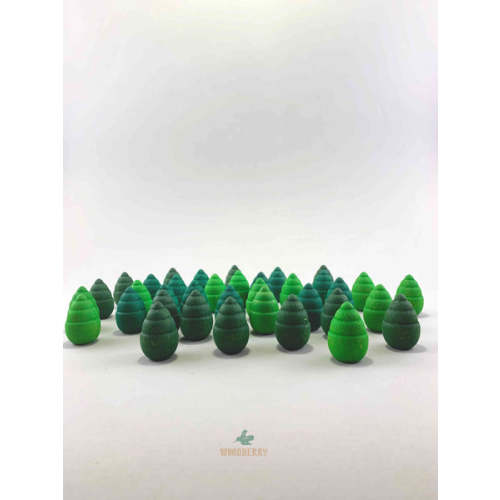 Loose Parts - Mandala Series - Trees 36pcs – Woodberry