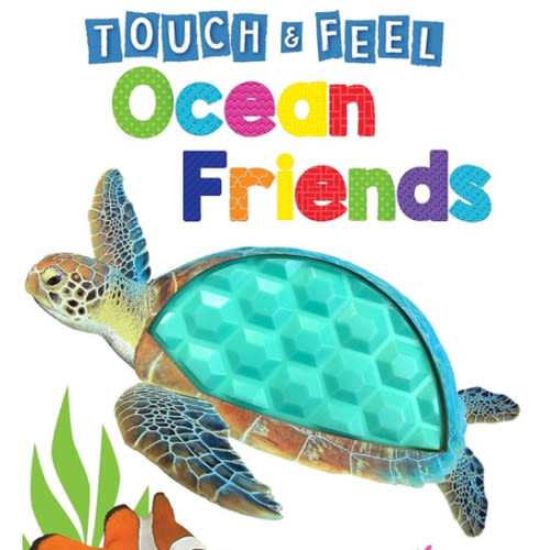 Ocean Friends - Touch and Feel Board Book - Sensory Board Book