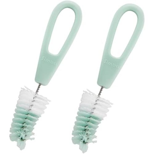 Simba Rotary Nipple Brush (Green, Set of 2)