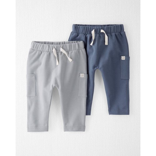 Baby 2-Pack Organic Cotton Pants - Little Planet | Carter's
