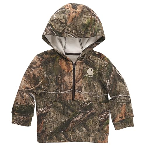 Carhartt Kid's CA6273 Long-Sleeve Half-Zip Sweatshirt - Boys