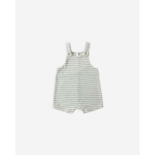 Gio Romper Seafoam Terry Stripe