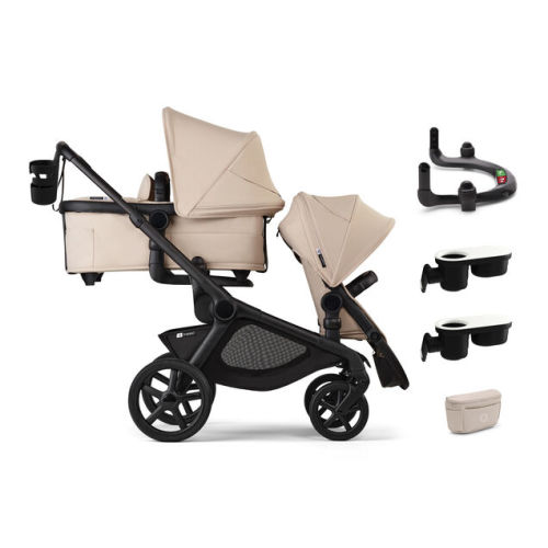 Bugaboo Kangaroo 2-in-1 double stroller Essentials Bundle