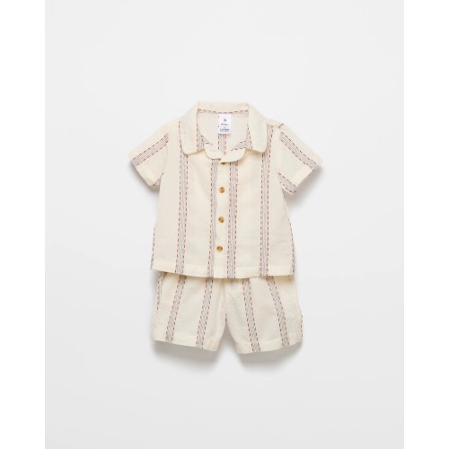 Baby Boys Resort Shirt and Short Set 2 Piece | Target Australia