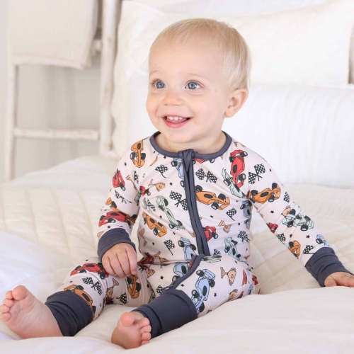 Pit Crew Convertible Zip Romper