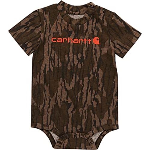 Carhartt baby-boys Short-sleeve BodysuitBaby and Toddler T-Shirt Set