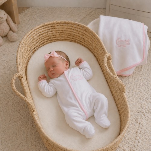 Baby Girl Take Me Home Gift Set - Gator Applique