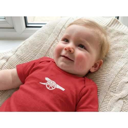 Arsenal FC Cannon Infant Bodysuit | Baby Football Arsenal kit