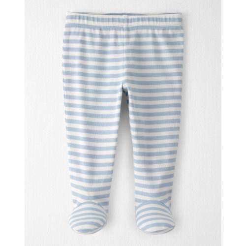 Baby Organic Cotton Footed Pants in Stripes | Carter's
