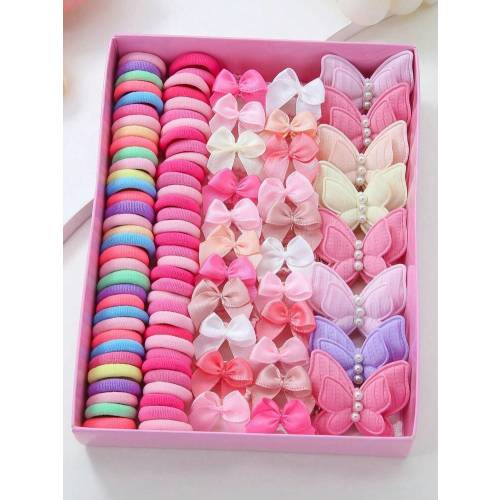 (6pcs/Pack) Baby Soft Bow Headbands, Skin-Friendly Infant Headwraps For Indoor & Outdoor, Toddler Hair Accessories | SHEIN USA