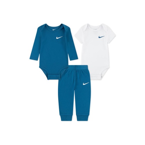 Solid 3-Piece Bodysuits & Joggers Set