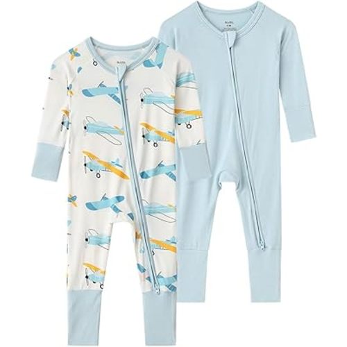 Baby Viscose from Bamboo Footless Pajamas Boys Girls Zippy Pjs Sleep 'N Play Romper - 0-24 Months