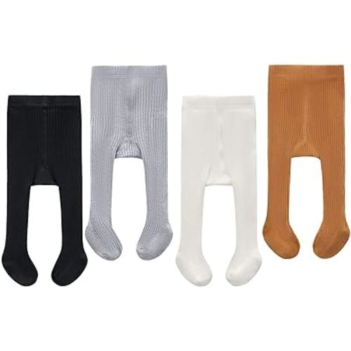 CECORC Baby Girls Tights Toddler Cable Knit Leggings Thick Cotton Infant Stockings Pantyhose 1-10T