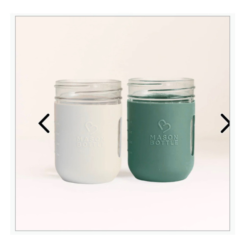 Silicone Sleeve, 2 Pack – Mason Bottle