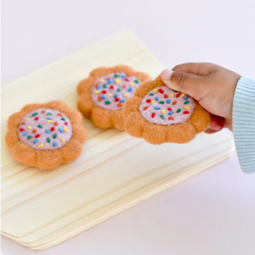 Felt 100s and 1000s Biscuit (Set of 3)