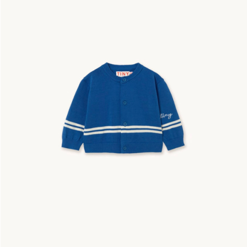 STRIPES BABY CARDIGAN ultramarine | TINY