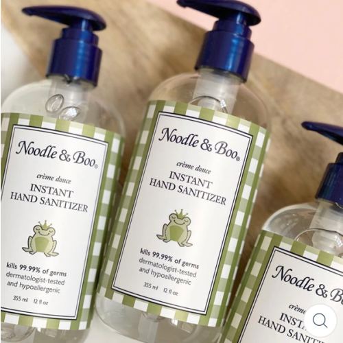 Instant Hand Sanitizer – Noodle & Boo