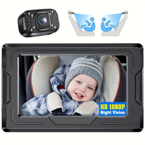 Car Camera HD With Display, 4.3'' Back Seat Baby Car Camera Monitor For Crystal - Walmart.ca
