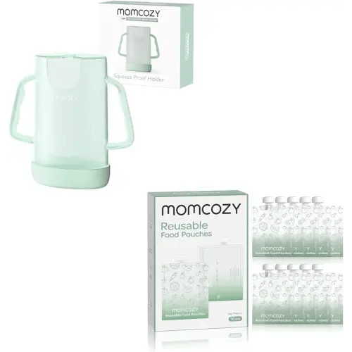 Squeeze Pouch Holder & 5oz Food Pouches