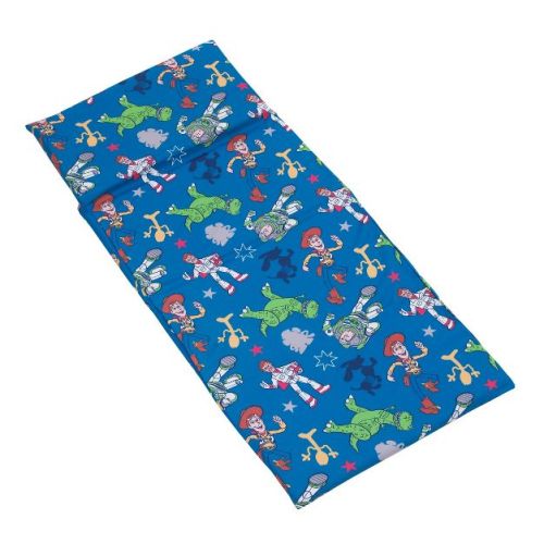 NoJo Disney Toy Story Blue and Green Preschool Nap Pad Sheet