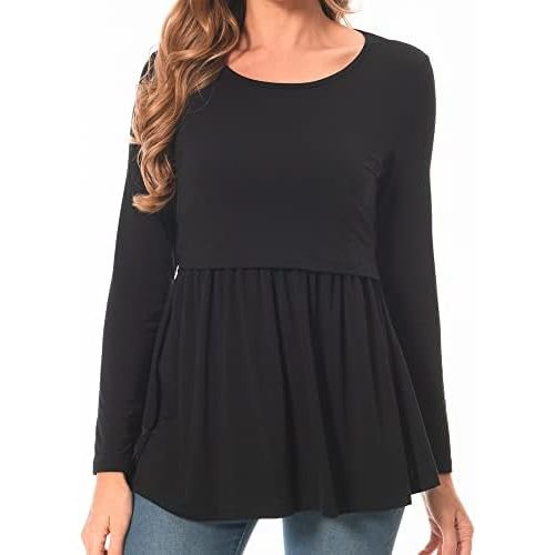 Bearsland Women’s Scoop Neck Nursing Top