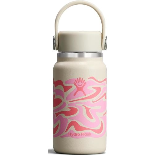 Hydro Flask Micro Bottle - Insulated Mini Leak Proof Flask for Purse or Pocket in 6.7 Oz Callie Pink