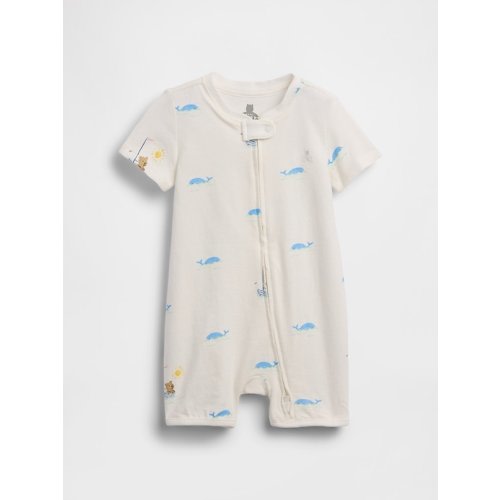 Baby First Favorites TinyRib Shorty One-Piece