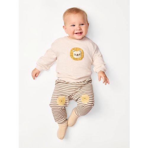 Printed Crew-Neck Sweatshirt for Baby