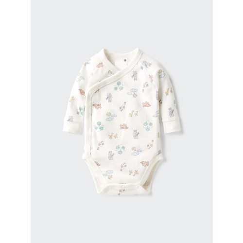 Baby Long Sleeve Bodysuit | Printed | Open Front | UNIQLO US