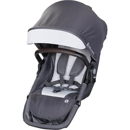 Baby Trend Morph Single to Double Stroller Second Seat, Dash Grey