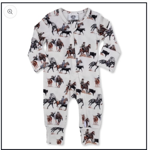 Stop the Clock Folding Feet Jammies – Cowkid Clothing Company