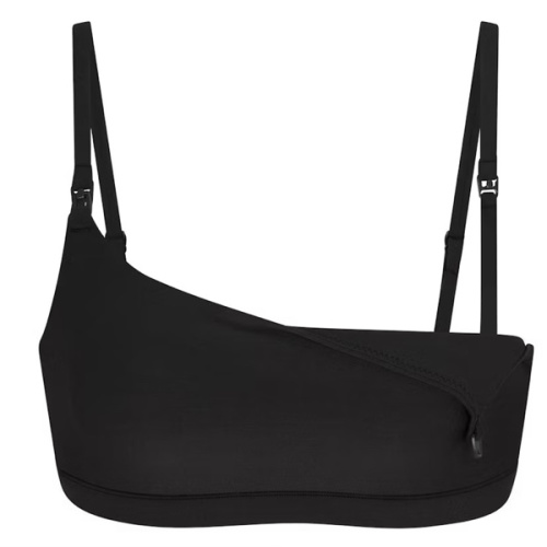 FITS EVERYBODY MATERNITY NURSING SCOOP BRALETTE 2-PACK | ONYX | SKIMS